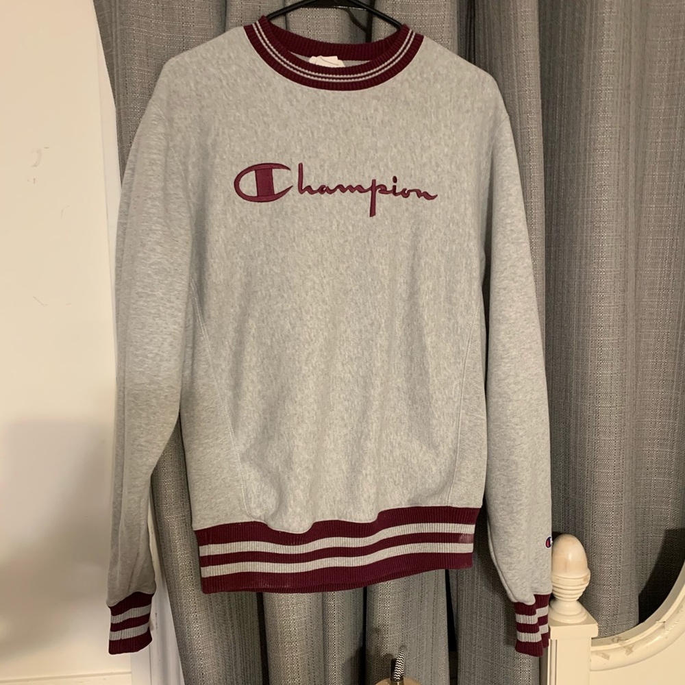 CHAMPION Vintage Logo crew neck